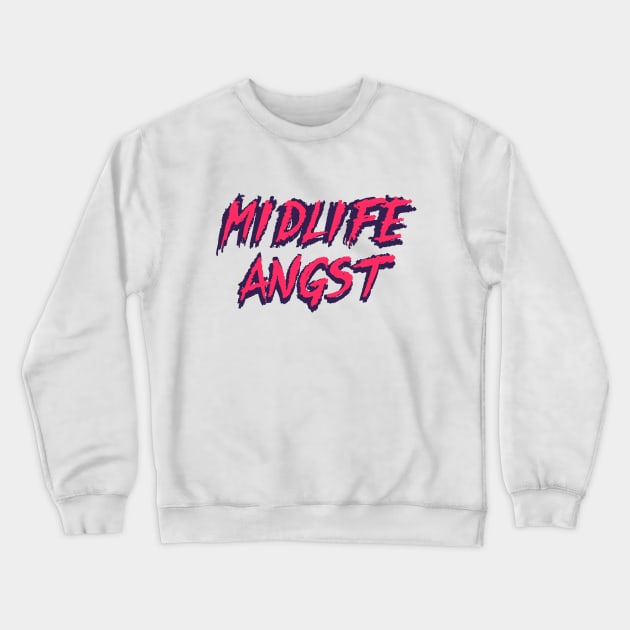 Angst! Crewneck Sweatshirt by gasponce